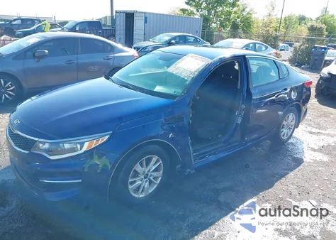 2018 Kia Optima Lx from USA, damaged, VIN 5XXGT4L31JG193780